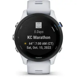 Garmin Forerunner 255 Music bialy/czarny