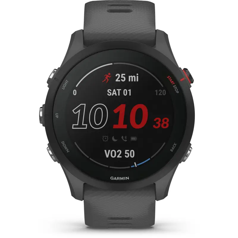 Garmin Forerunner 255 ciemnoszary/czarny
