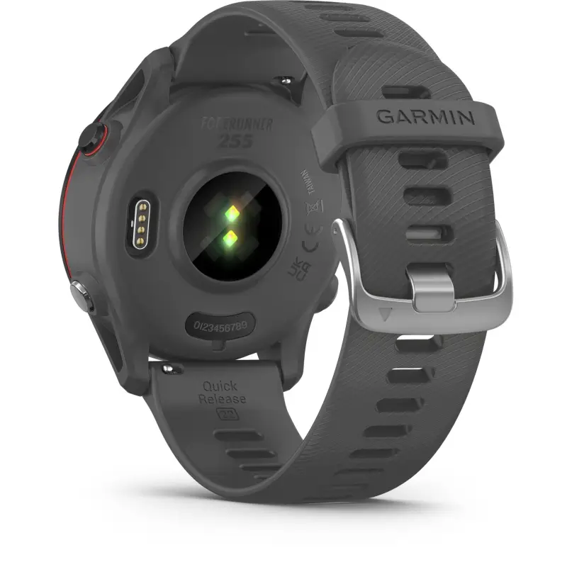 Garmin Forerunner 255 ciemnoszary/czarny