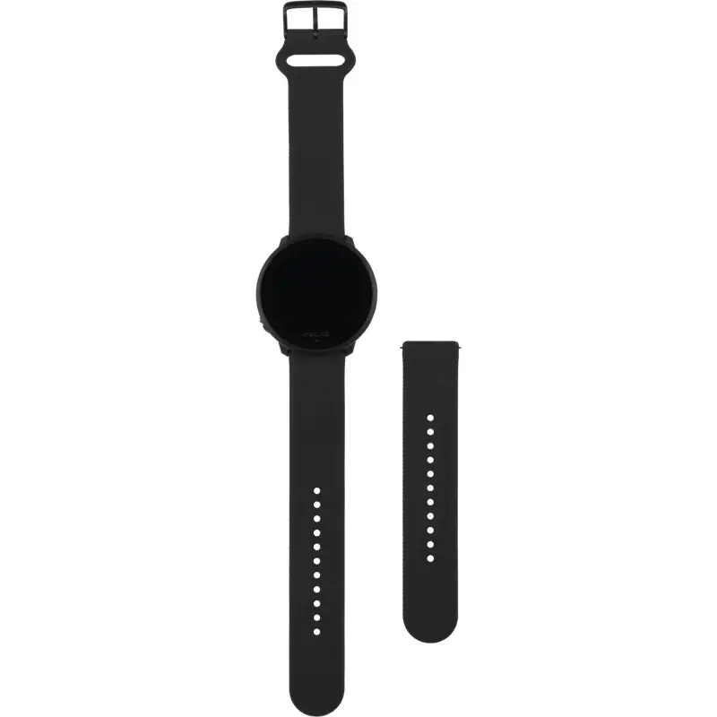 Polar Unite Black S-L Silicone Wristband with Pin Buckle