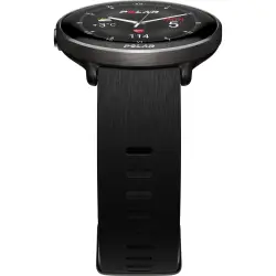 Polar Ignite 3 Titanium Silicone Band black