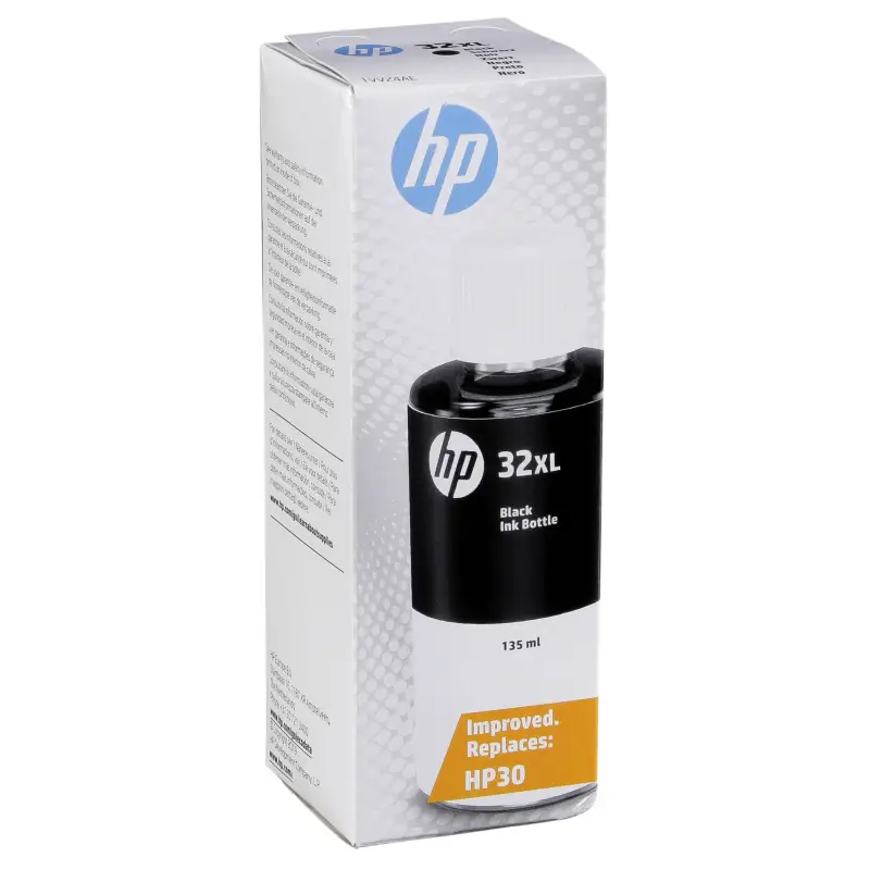 HP 1VV24AE czarny oryginalny tusz w butelce 135 ml nr 32 XL
