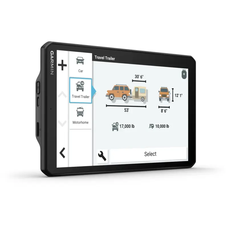 Garmin Camper 895 nawigacja do kamperów