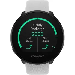 Polar Unite White S-L Silicone Wristband with Pin Buckle