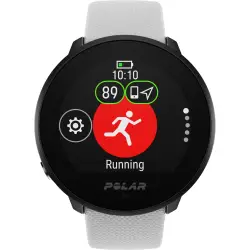 Polar Unite White S-L Silicone Wristband with Pin Buckle