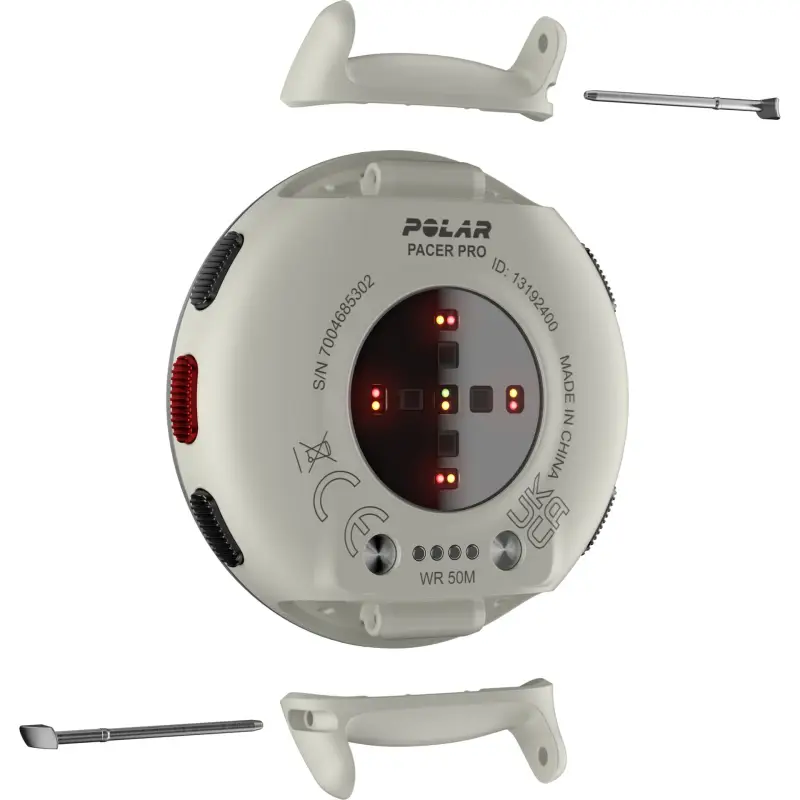 Polar Pacer PRO Snow White