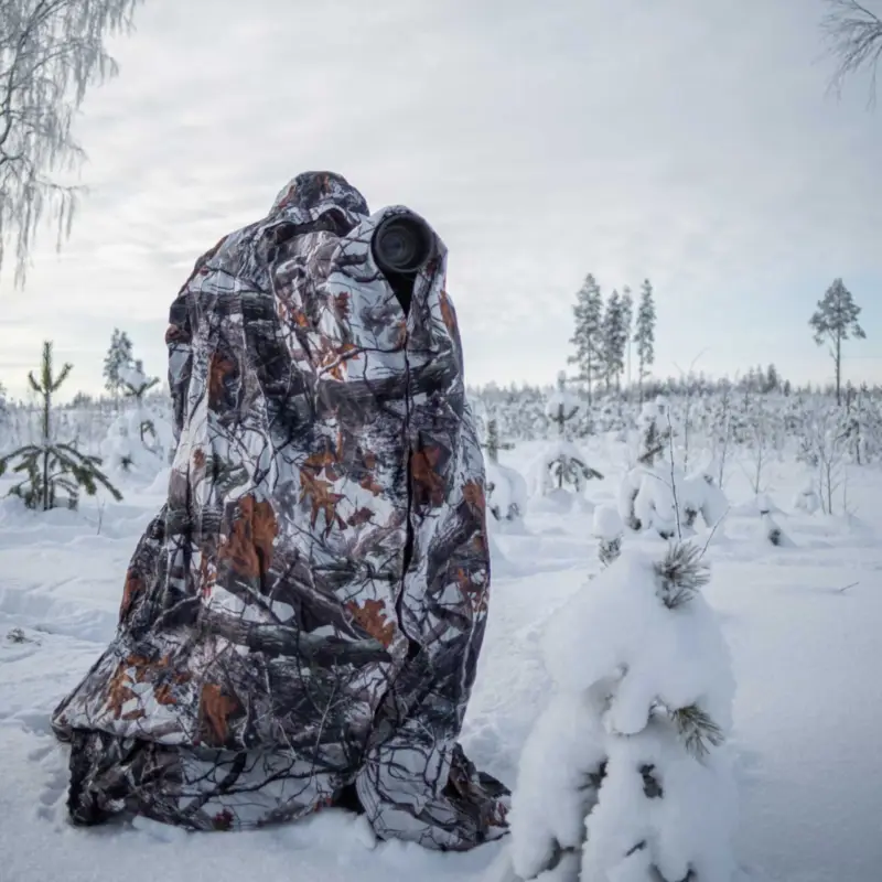 Buteo Photo Gear Bag Hide snow