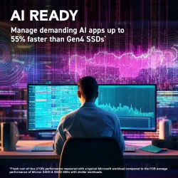 Crucial T705                 2TB PCIe Gen5 NVMe M.2 SSD