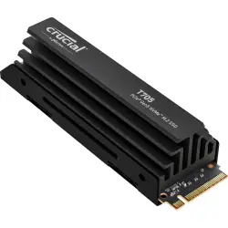Crucial T705 with heatsink   4TB PCIe Gen5 NVMe M.2 SSD