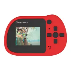 Kidywolf Foto- und Videokamera rot