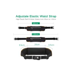 UGREEN Outdoor Running Waist Belt Pack Black