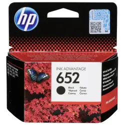 HP F6V25AE tusz czarny nr 652