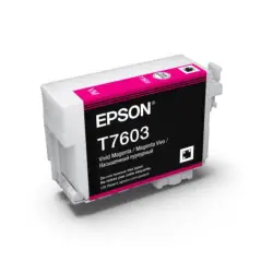 Epson ink cartridge vivid magenta T 7603 N