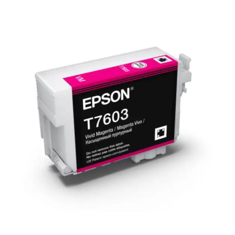 Epson ink cartridge vivid magenta T 7603 N