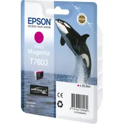 Epson ink cartridge vivid magenta T 7603 N