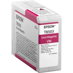 Epson Tintenpatrone viv. magenta T 850 80 ml  T 85030N
