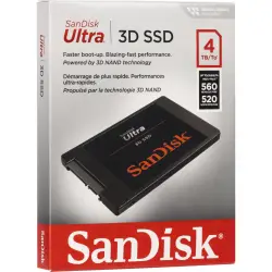 SanDisk SSD Ultra 3D         4TB SDSSDH3-4T00-G26