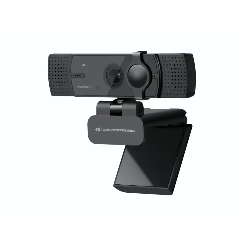 Conceptronic AMDIS07B 4K-UltraHD Autofokus-Webcam