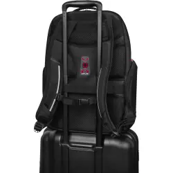 Wenger Meteor 17  Laptop Rucksack mit Tablet-Fach Black