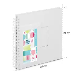 Hama Kreativ-Set Spiralalbum zum selbst gest. 28x24 50 Seit. 7293