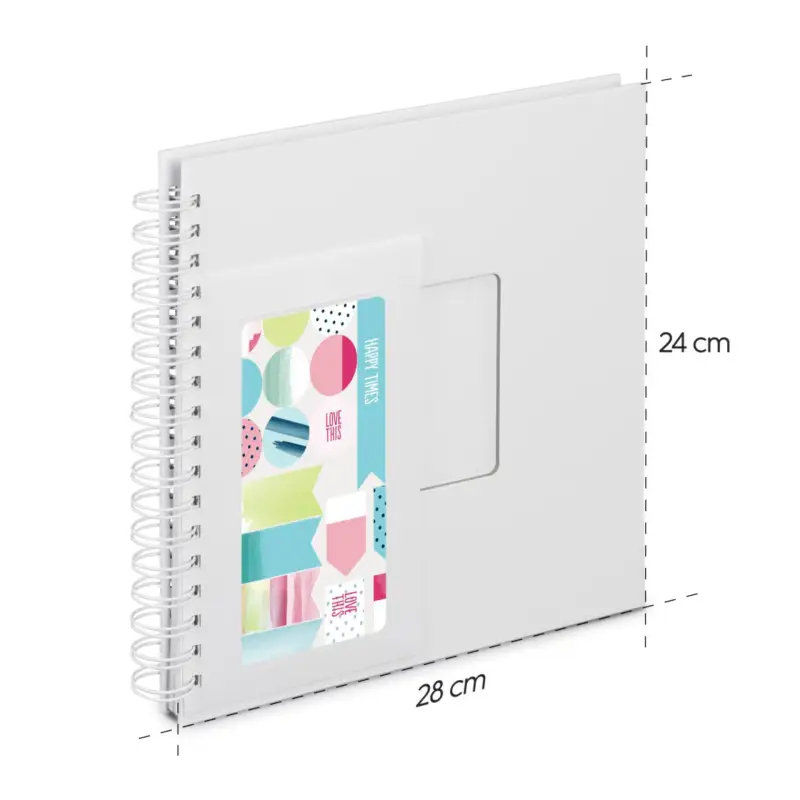 Hama Kreativ-Set Spiralalbum zum selbst gest. 28x24 50 Seit. 7293