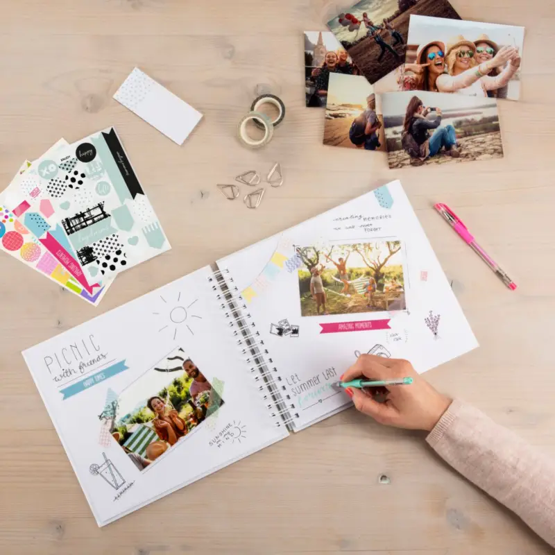 Hama Kreativ-Set Spiralalbum zum selbst gest. 28x24 50 Seit. 7293