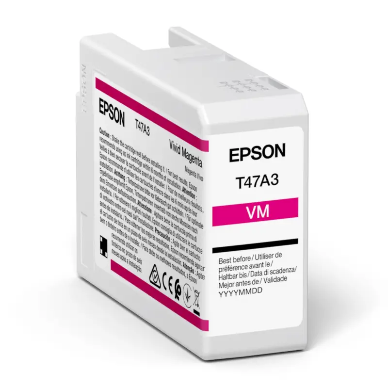 Epson Tintenpatrone viv. magenta T 47A3 50 ml Ultrachrome Pro 10