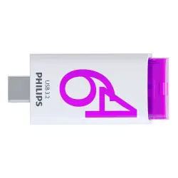 Philips USB 3.2             64GB Click Series Gen 1 USB-C