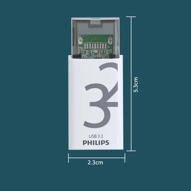 Philips USB 3.2             32GB Click Series Gen 1 USB-C