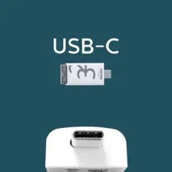 Philips USB 3.2             32GB Click Series Gen 1 USB-C