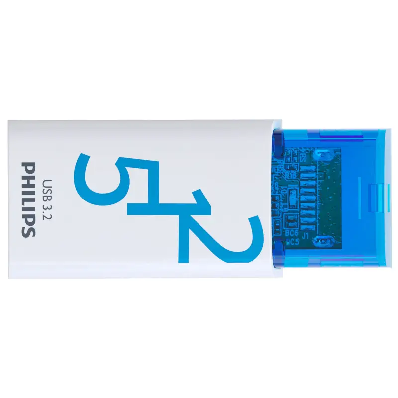 Philips USB 3.2            512GB Click Series Gen 1 USB-C