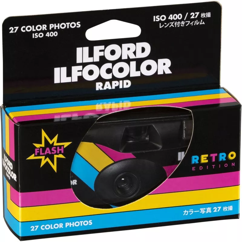 Ilford Ilfocolor Rapid retro black 27 Exposures