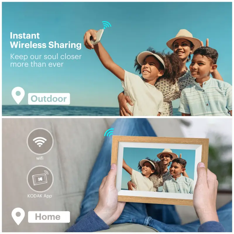 Kodak RCF-1012W WiFi wooden brown