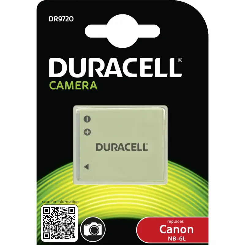 Duracell akumulat. litowo-jonowy 1000mAh do Canon NB-6L