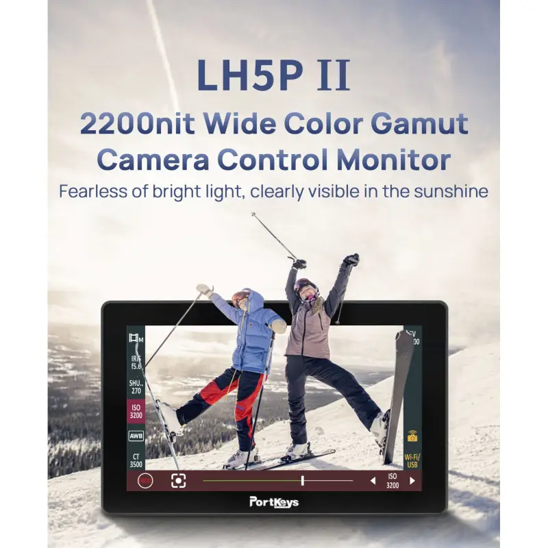 Portkeys LH5P II 5.5 Inch 4K HDMI Touchscreen Monitor