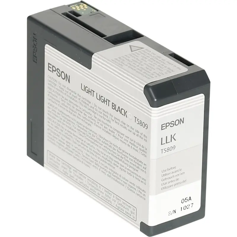 Epson Tusz jasny czarny T 580 80 ml T 5809