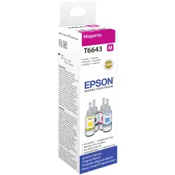 Epson tusz magenta T 664 70 ml    T 6643