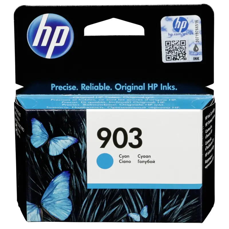HP T6L87AE Tusz cyan No. 903
