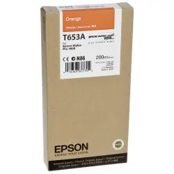Epson Tusz pomaranczowy T 653 200 ml   T 653A