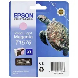 Epson Tusz vivid jasny magenta T 157  T 1576