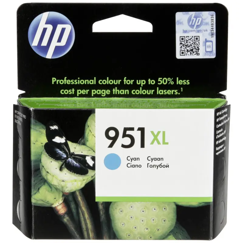 HP CN 046 AE tusz cyan No. 951 XL