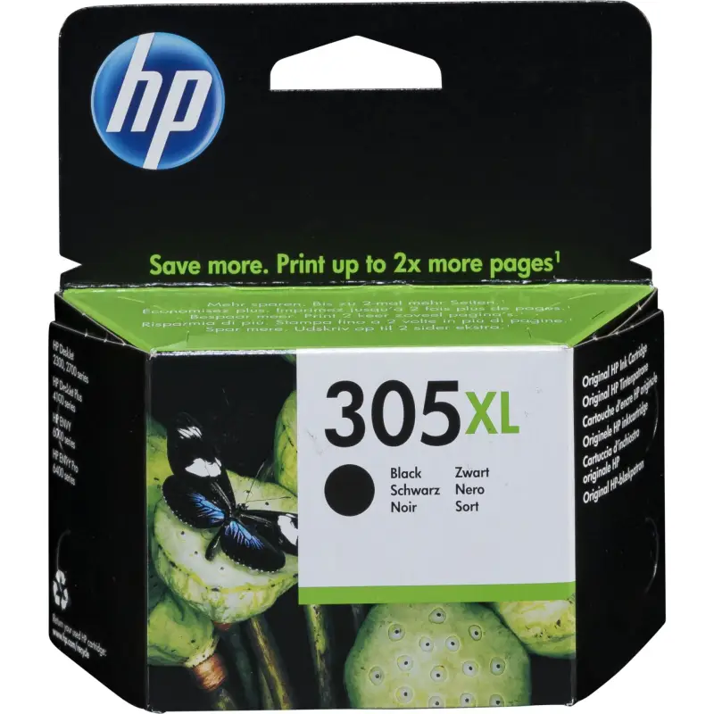 HP 3YM62AE tusz czarny nr 305 XL