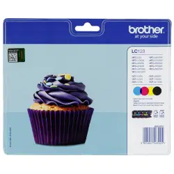 Brother LC-123 Value Pack BK/C/M/Y