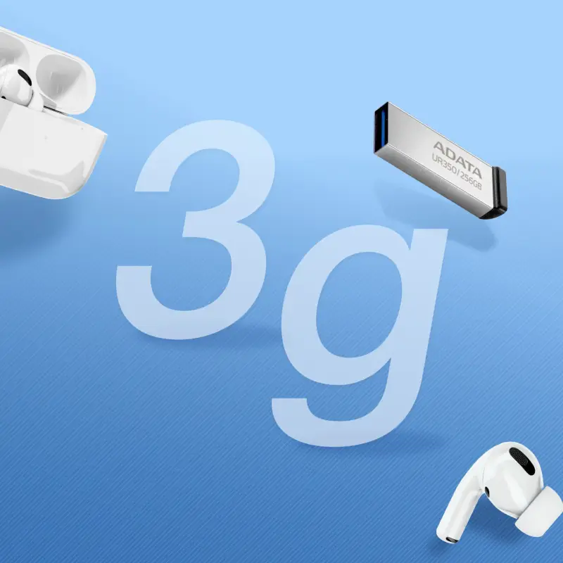 ADATA USB 3.2 UR350 black 256GB          UR350-256G-RSR/BK