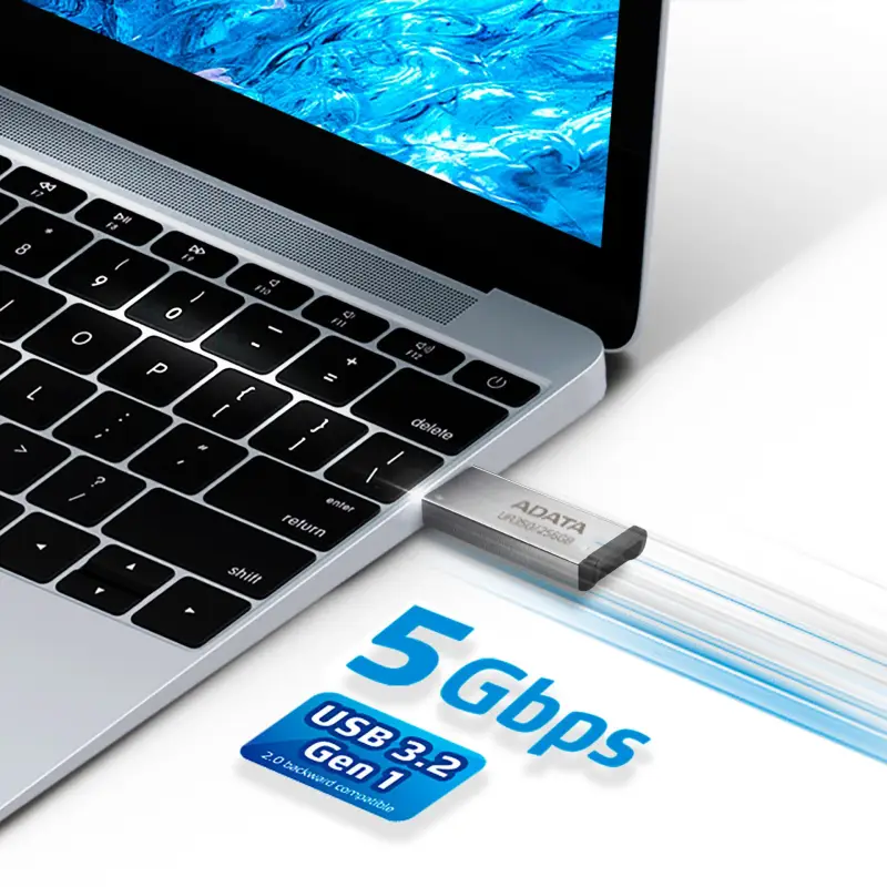 ADATA USB 3.2 UR350 black 256GB          UR350-256G-RSR/BK