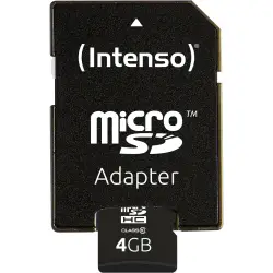 Intenso microSDHC            4GB Class 10