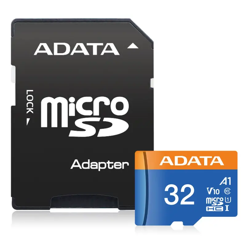 ADATA CARD MICROSDHC        32GB UHS-I CL10 100/20 MB/s W/1 Adap.