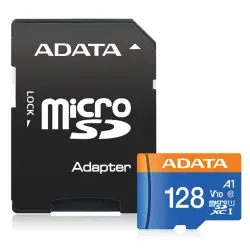 ADATA CARD MICROSDHC       128GB UHS-I CL10 100/20 MB/s W/1 Adap.