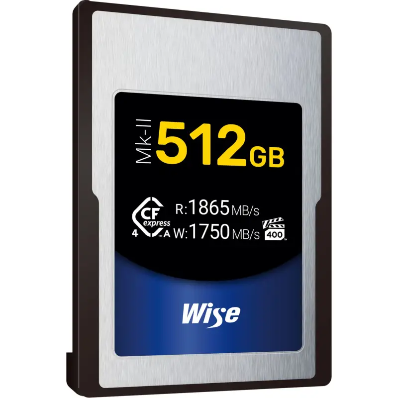 Wise CFexpress 4.0 Type A Mk-II 512GB             WI-CFX4-A512M2
