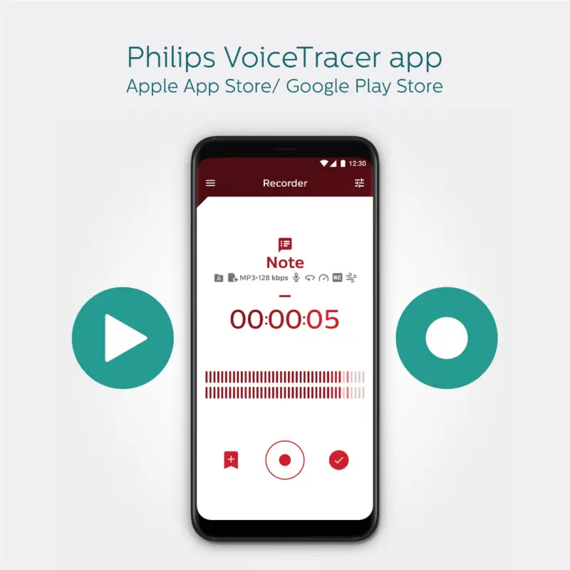 Dyktafon Philips DVT 4115